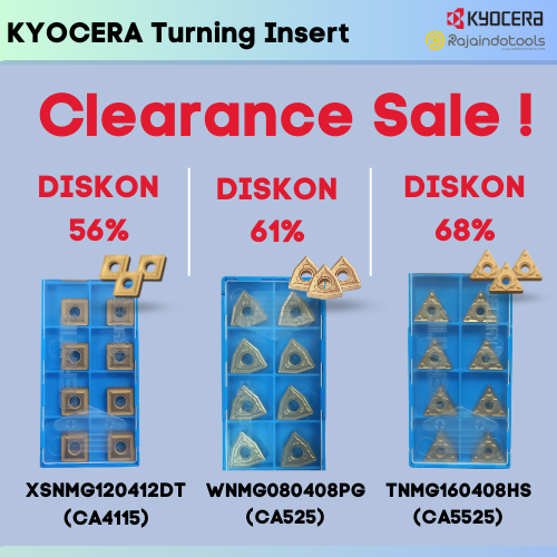 kyocera turning insert clearance sale