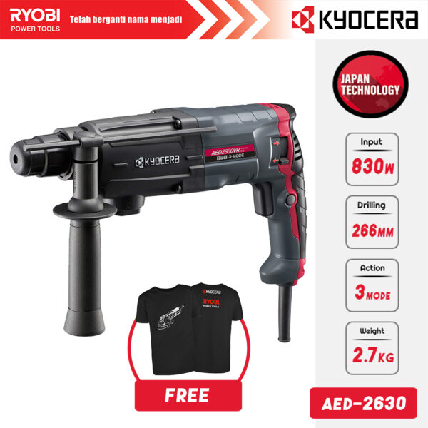 Kyocera – Ryobi Rotary Hammer AED/ED-2630VR