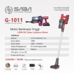 SABA Smart Living Cordless Vacuum Cleaner Cyclone Power G-1011