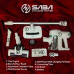 SABA Smart Living Cordless Vacuum Cleaner DV-8880DC | UV Anti Tungau