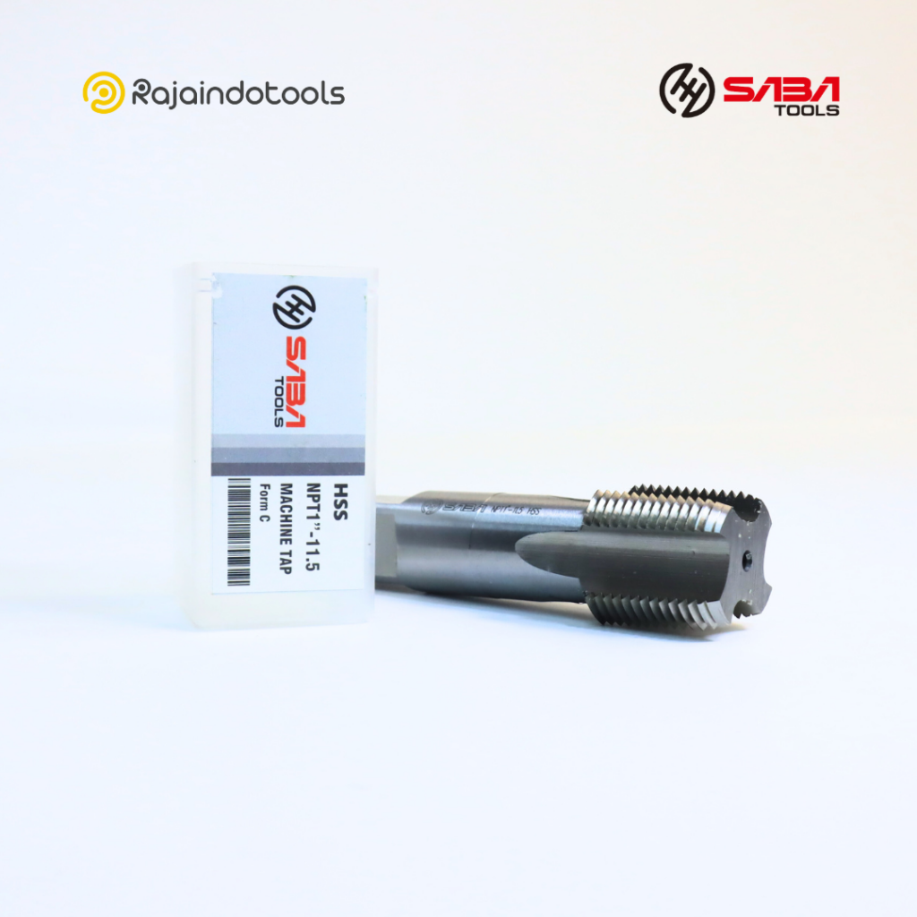 Machine Tap HSS NPT SABA Tools National Pipe Taper Thread